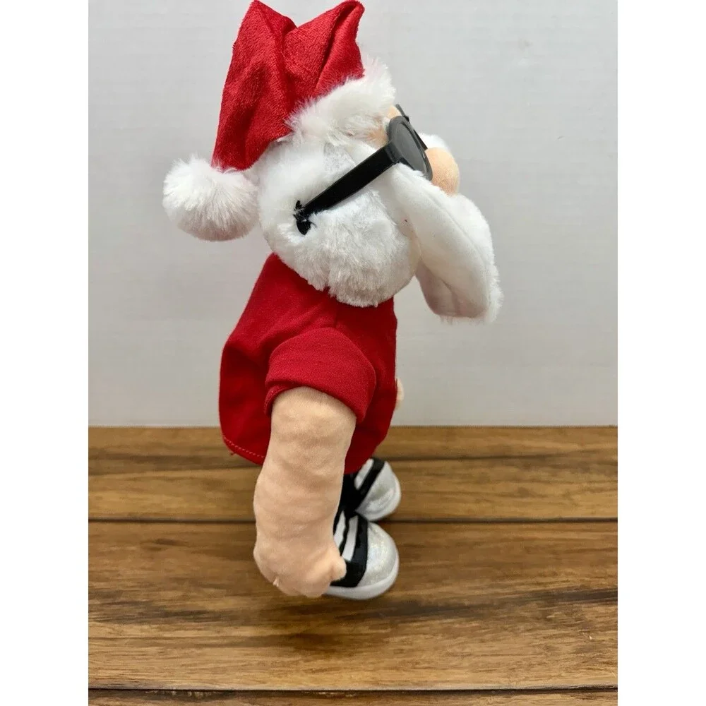 Gemmy Animated Dancing Singing Santa Dance Like A Boss Christmas Plush